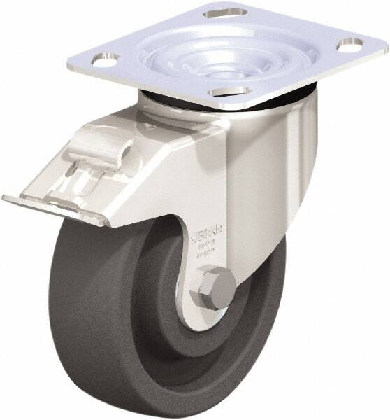 Swivel Top Plate Caster: Nylon, 5