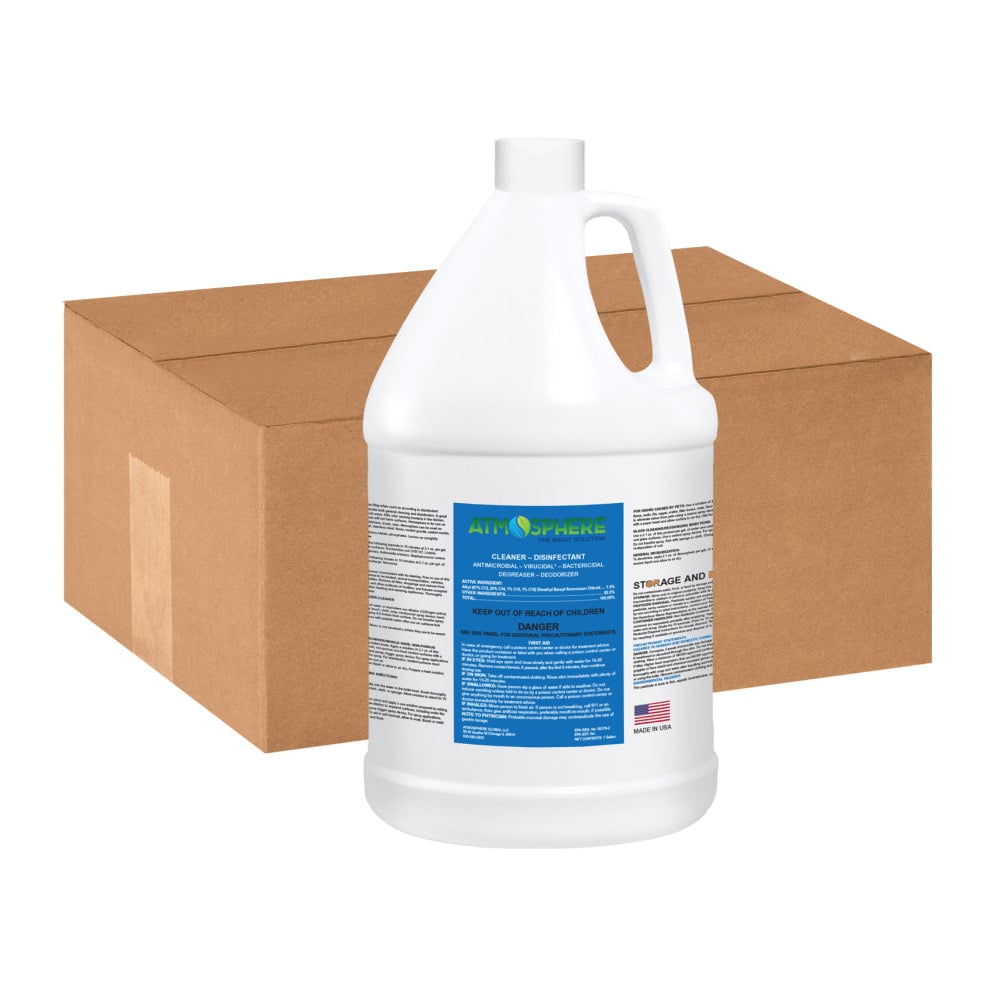 Atmosphere Cleaner/Disinfectant/Deodorizer, Unscented, 128 Oz Bottle, Case Of 4 MPN:B3PATM004