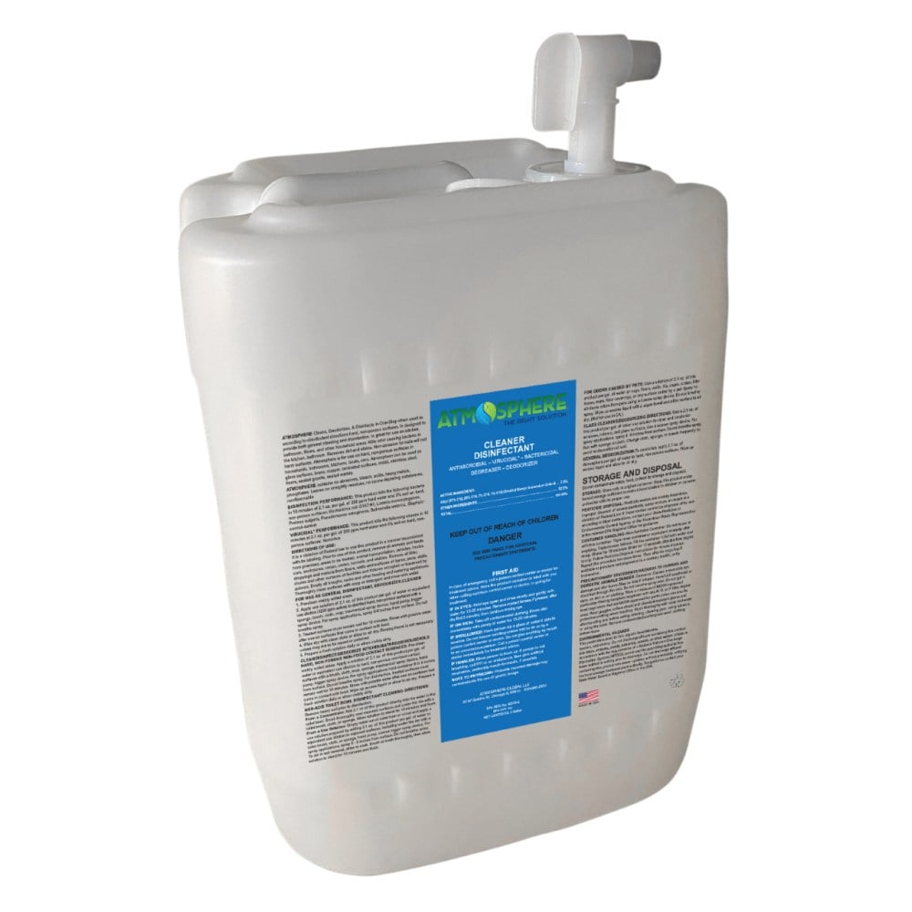 Atmosphere Cleaner And Disinfectant, 5 Gallon Jug MPN:B3PATM005