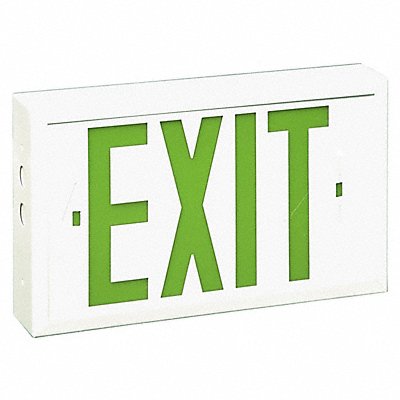 Exit Sign LED Green Letter Color 3 Faces MPN:EVRXL2GWWU