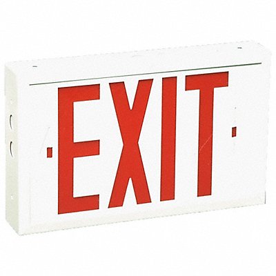 Exit Sign LED Red Letter Color 3 Faces MPN:EVRXL2RWWU