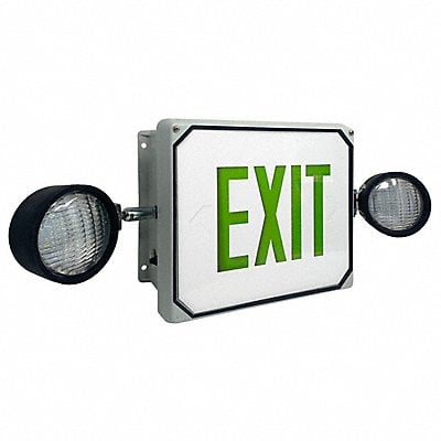 Exit Sign LED Green Letter Color 1 Face MPN:LS2E4XL1GW-FSH