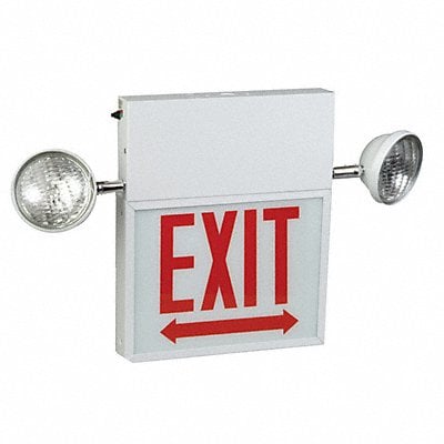 Exit Sign LED Red Letter Color 1 Face MPN:LS2ECXL1RWW