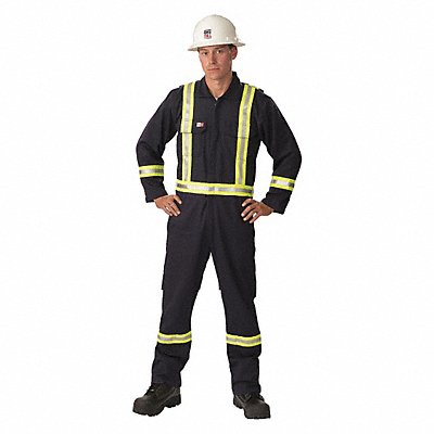 FR Coverall Navy 2XL 35-1/2in. Hemmed MPN:1155US7-2XLR-NAY