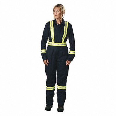 Coverall Navy 2XL 37-1/2in. Hemmed MPN:1175US7-2XLT-NAY