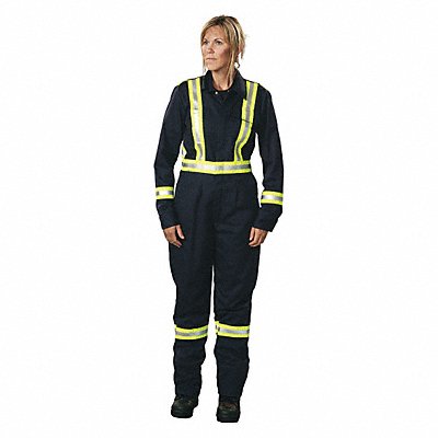 Coverall Royal Blue 4XL 40-1/2in. Hemmed MPN:1175US7-4XLT-BLR