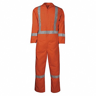 Flame-Resistant Coverall 2XL MPN:408US7-2XLR-ORA