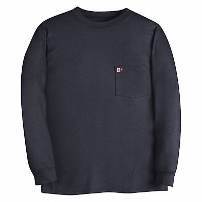 FR Crewneck Shirt XL 36-1/2in. Navy MPN:DW5KI6-XLR-NAY