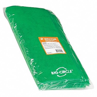 Cleaning Cloth Green Microfiber PK10 MPN:57M001