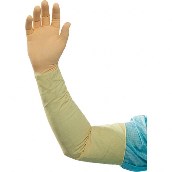 Series Bioclean Maxima Disposable Gloves: Size 10, 7.09 mil, Uncoated-Coated Latex, Cleanroom Grade, Unpowdered MPN:BLLS100