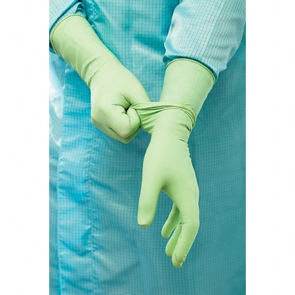 Series Bioclean Suprene Disposable Gloves: Size 7, 6.3 mil, Synthetic Polymer-Coated Neoprene, Cleanroom Grade, Unpowdered MPN:BSNS-70