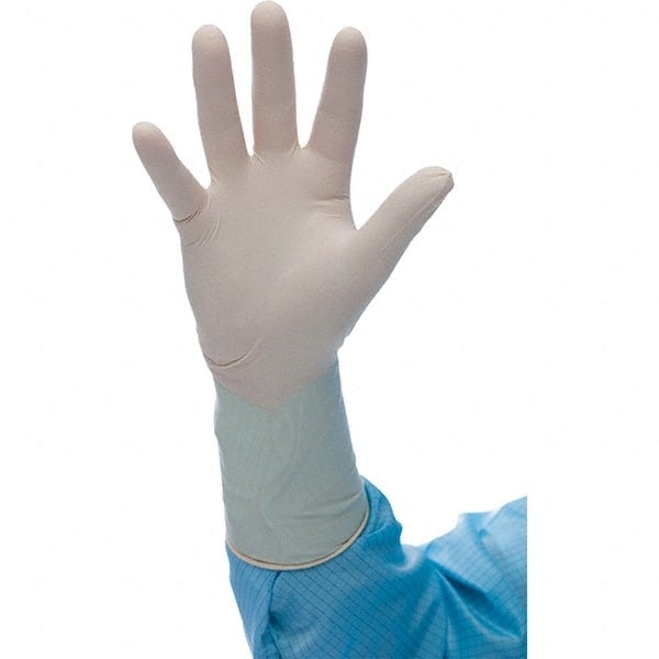 Series Bioclean Ultimate Disposable Gloves: Size 6.5, 4.33 mil, Synthetic Polymer-Coated Neoprene, Medical Grade, Unpowdered MPN:BUPS-65