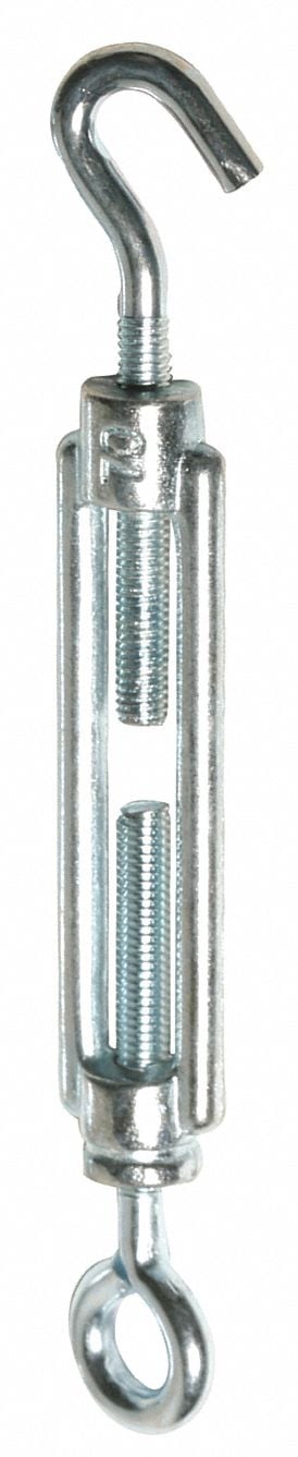 Netting Turnbuckle 1/2 L Silver PK10 MPN:nt-g100