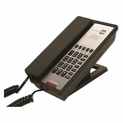 Hospitality Phone Analog Desk Black 95db MPN:62S-5B