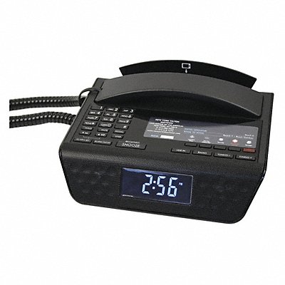 Hospitality Phone Analog Desk Black 95db MPN:UNOM5S-5BMNBT