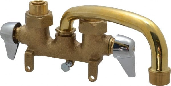 Standard, Two Handle Design, Brass, Clamp, Laundry Faucet MPN:125-001