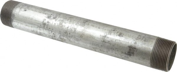 Galvanized Pipe Nipple: 1-1/2