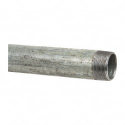 Galvanized Pipe Nipple: 1-1/2