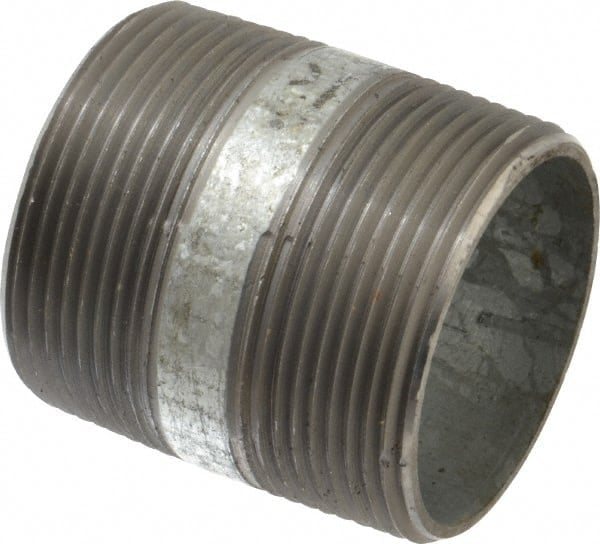 Galvanized Pipe Nipple: 2-1/2