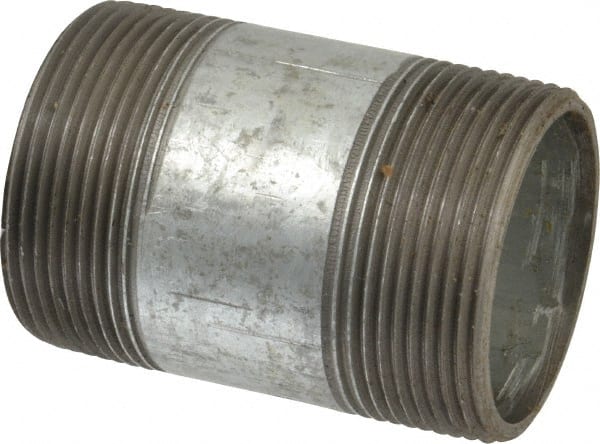 Galvanized Pipe Nipple: 2-1/2