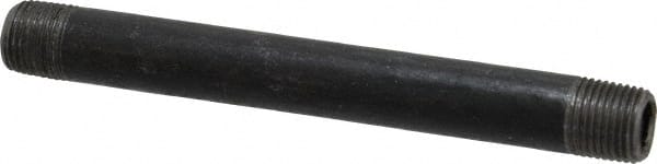 Black Pipe Nipple: 1/8