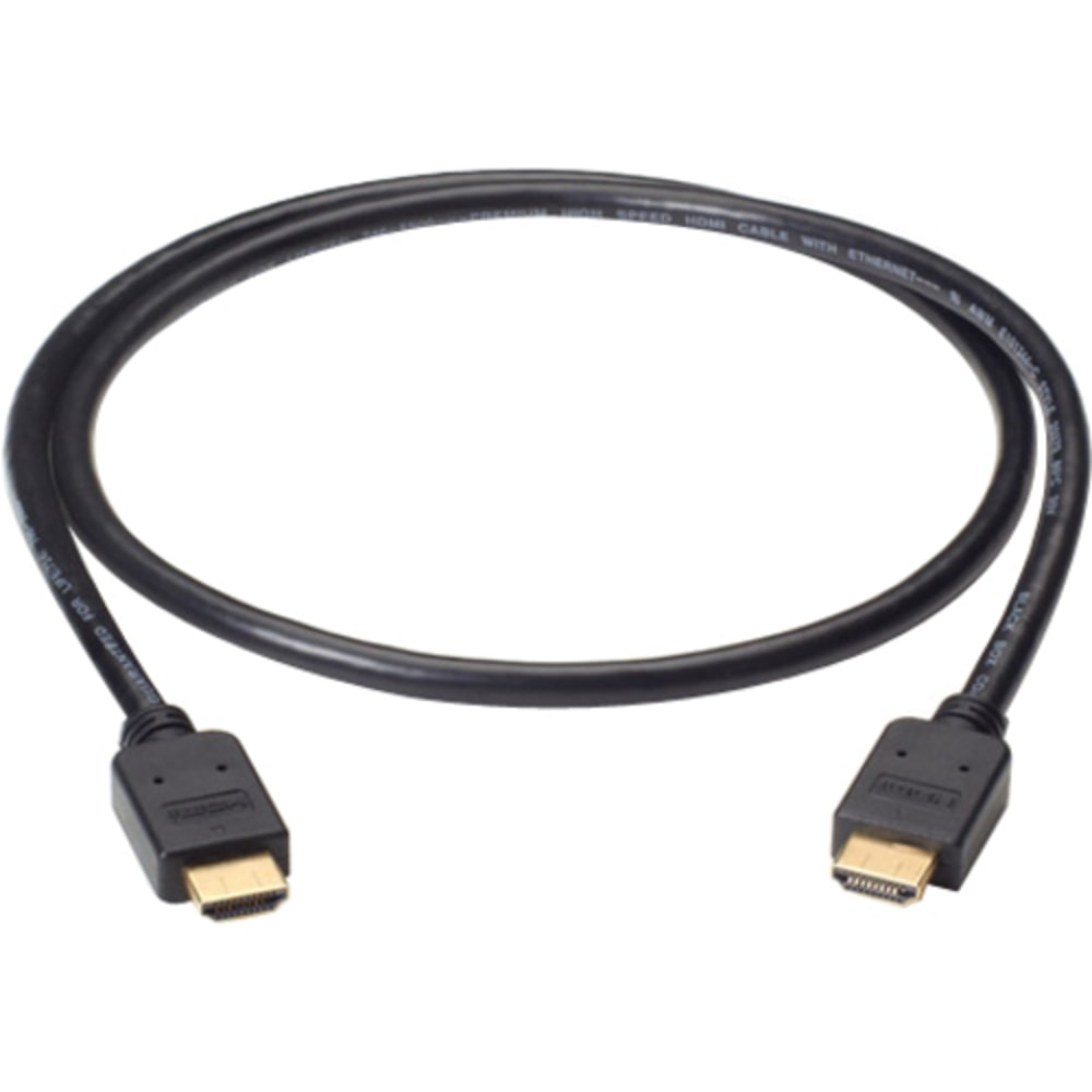 Black Box Premium High-Speed HDMI Cable with Ethernet, Male/Male, 7-m (23-ft) (Min Order Qty 2) MPN:VCB-HDMI-007M