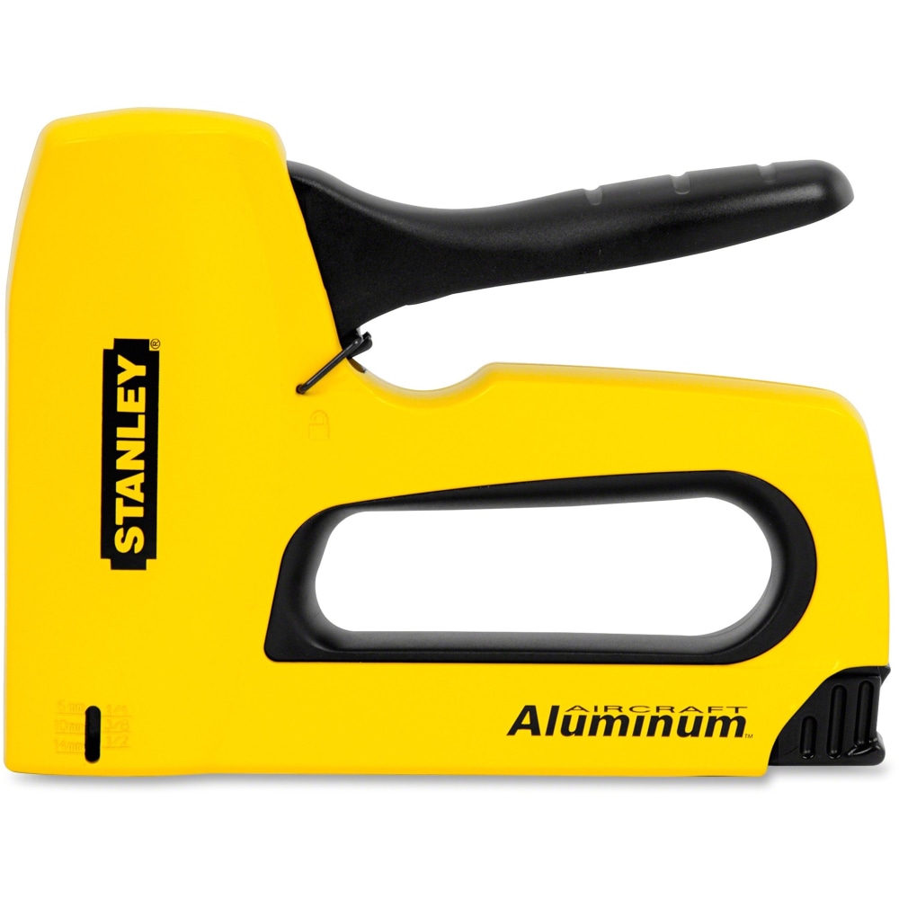 Stanley Bostitch Sharpshooter T50 Staple Gun - 1/4in, 3/8in, 1/2in, 5/16in Staple Size - Yellow (Min Order Qty 2) MPN:TR150