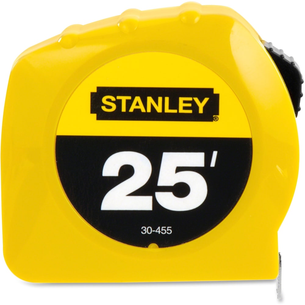 Stanley Bostitch Thumb Latch Lock Measuring Tape, 25ft (Min Order Qty 5) MPN:30-455