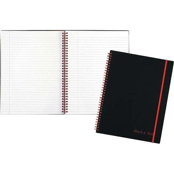 Twin Wire Poly Cover Notebook: 70 Sheets, Legal Ruled MPN:JDKK66652