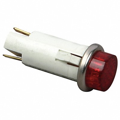 Light Indicator 125V Red Round MPN:15673