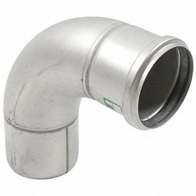 90 Sweep Elbow SS 3 Socket x Push Fit MPN:B3-90S-316