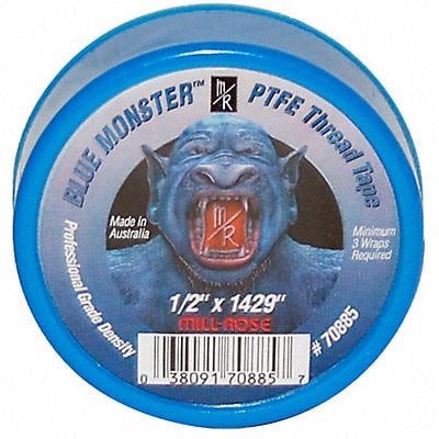 Thread Sealant Tape 1/2 W Blue MPN:70885