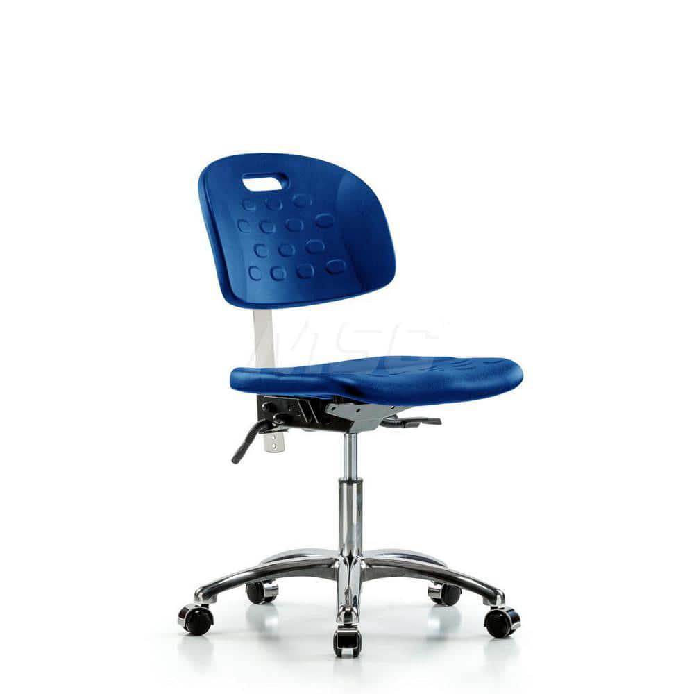 Task Chair: Polyurethane, Blue MPN:MSC40028