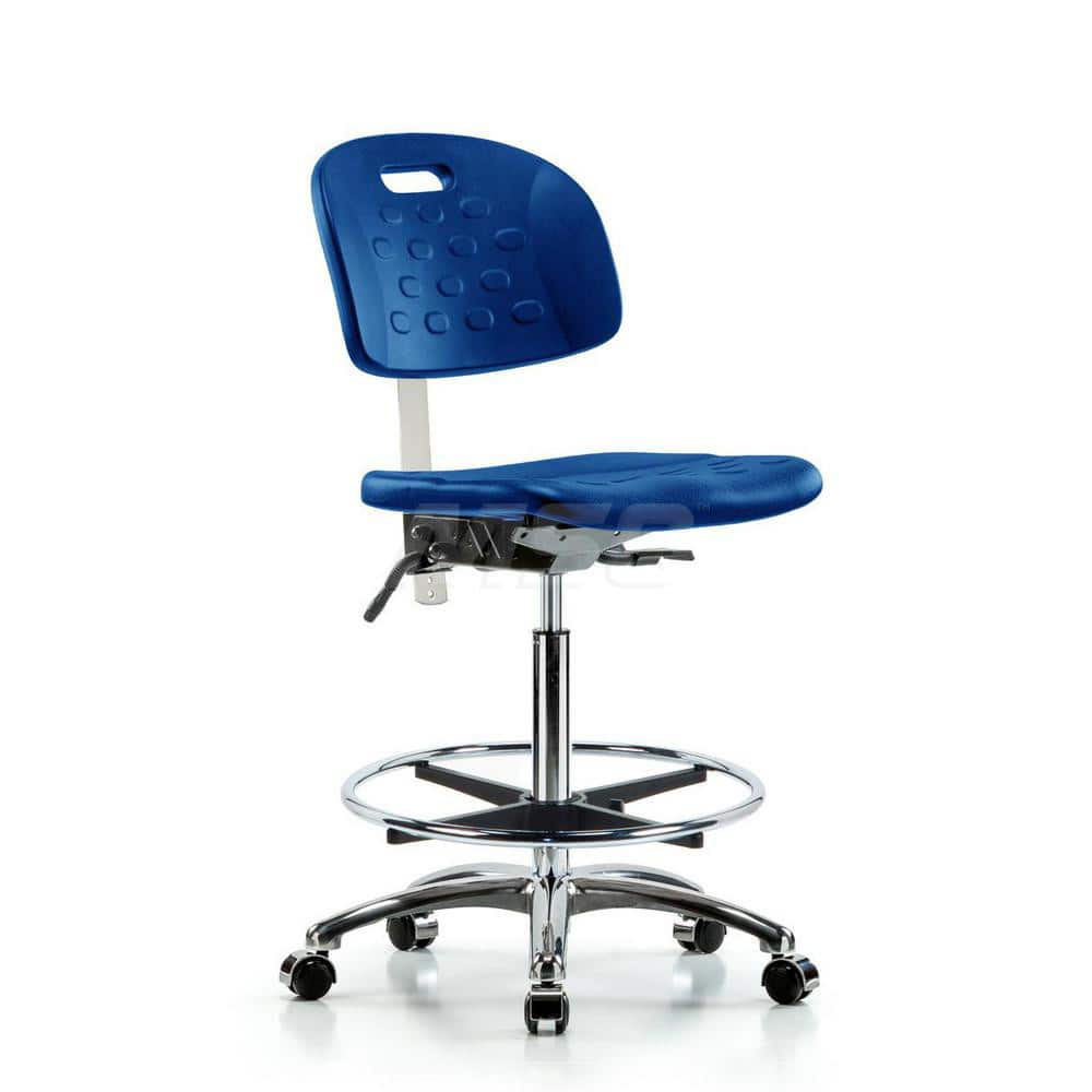 Task Chair: Polyurethane, Blue MPN:MSC40044