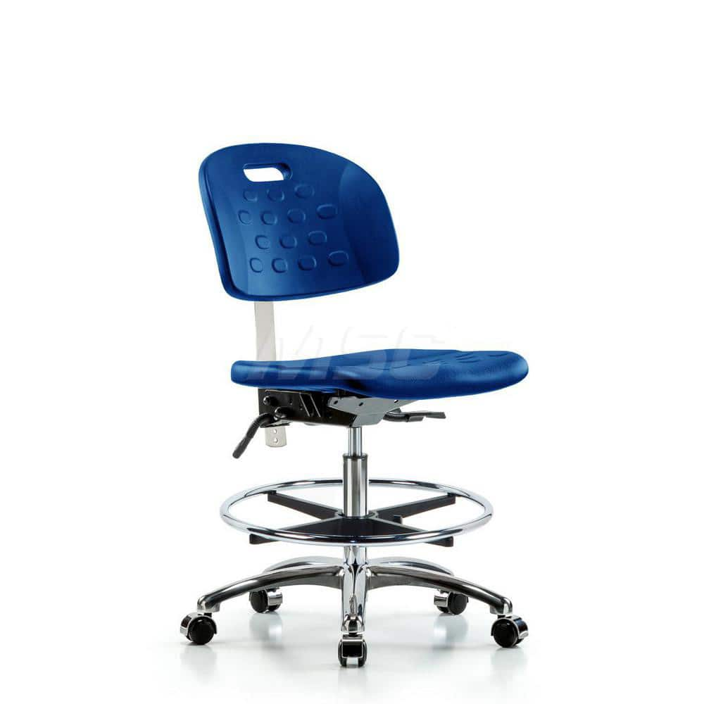 Task Chair: Polyurethane, Blue MPN:MSC40060