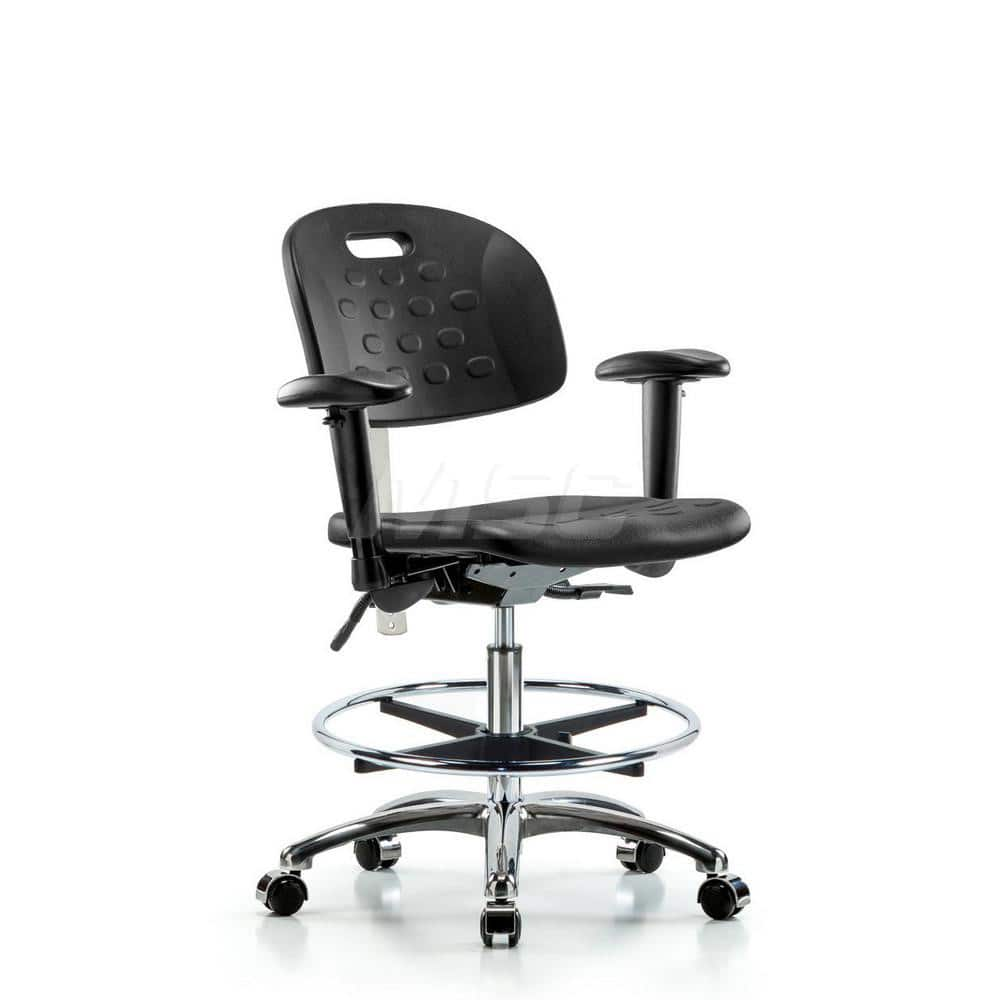 Task Chair: Polyurethane, Black MPN:MSC40067