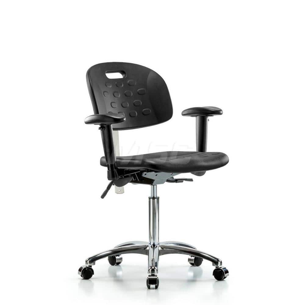 Task Chair: Polyurethane, Black MPN:MSC40071