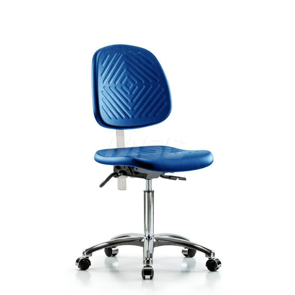 Task Chair: Polyurethane, Blue MPN:MSC40140