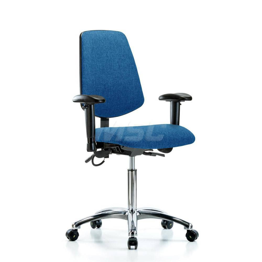 Task Chair: Conductive Cloth, Blue MPN:MSC40560