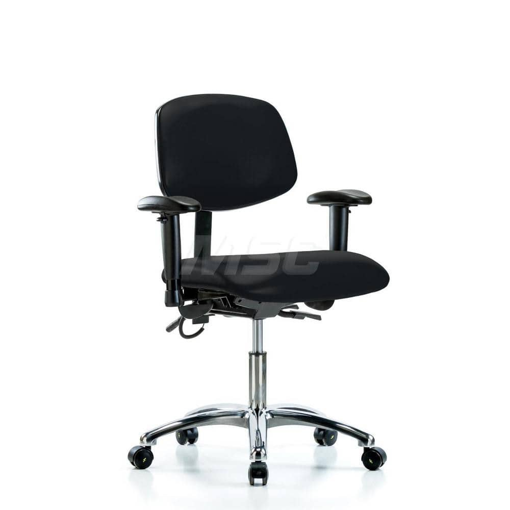 Task Chair: ESD Vinyl, Black MPN:MSC40629