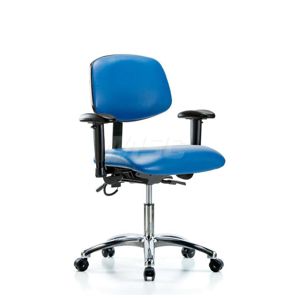 Task Chair: ESD Vinyl, Blue MPN:MSC40630