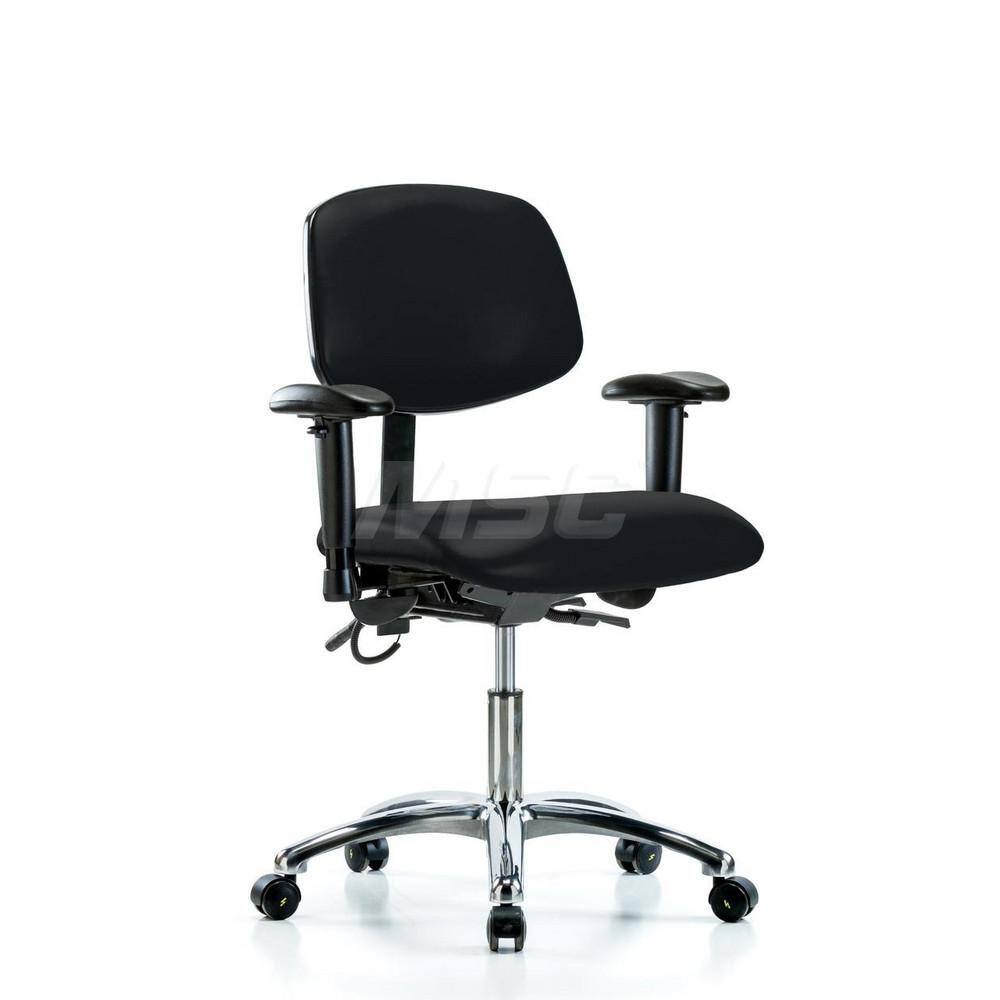 Task Chair: ESD Vinyl, Black MPN:MSC40637