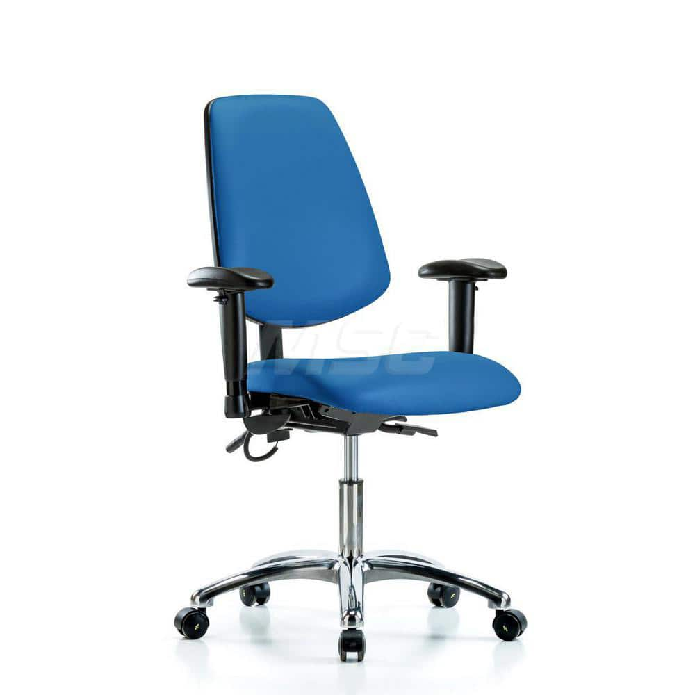 Task Chair: ESD Vinyl, Blue MPN:MSC40654