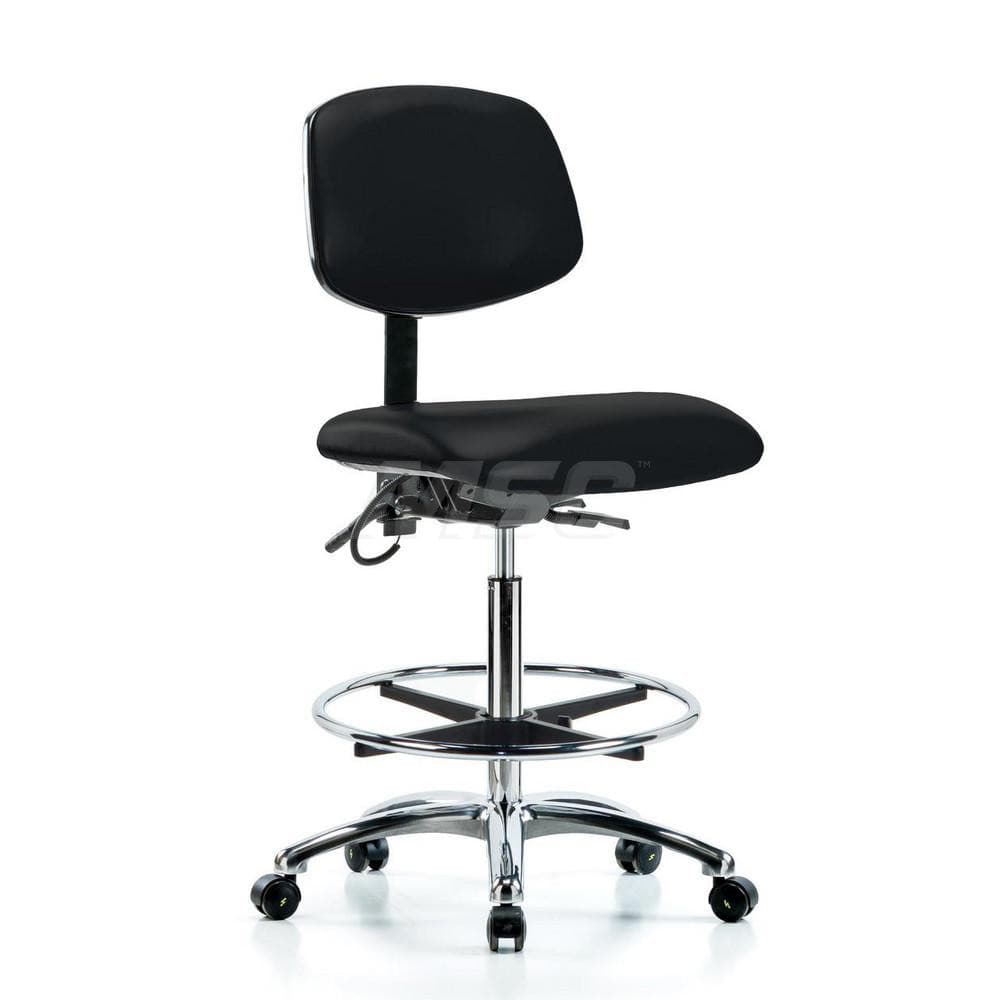 Task Chair: ESD Vinyl, Black MPN:MSC40657