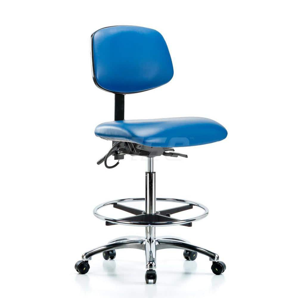 Task Chair: ESD Vinyl, Blue MPN:MSC40658