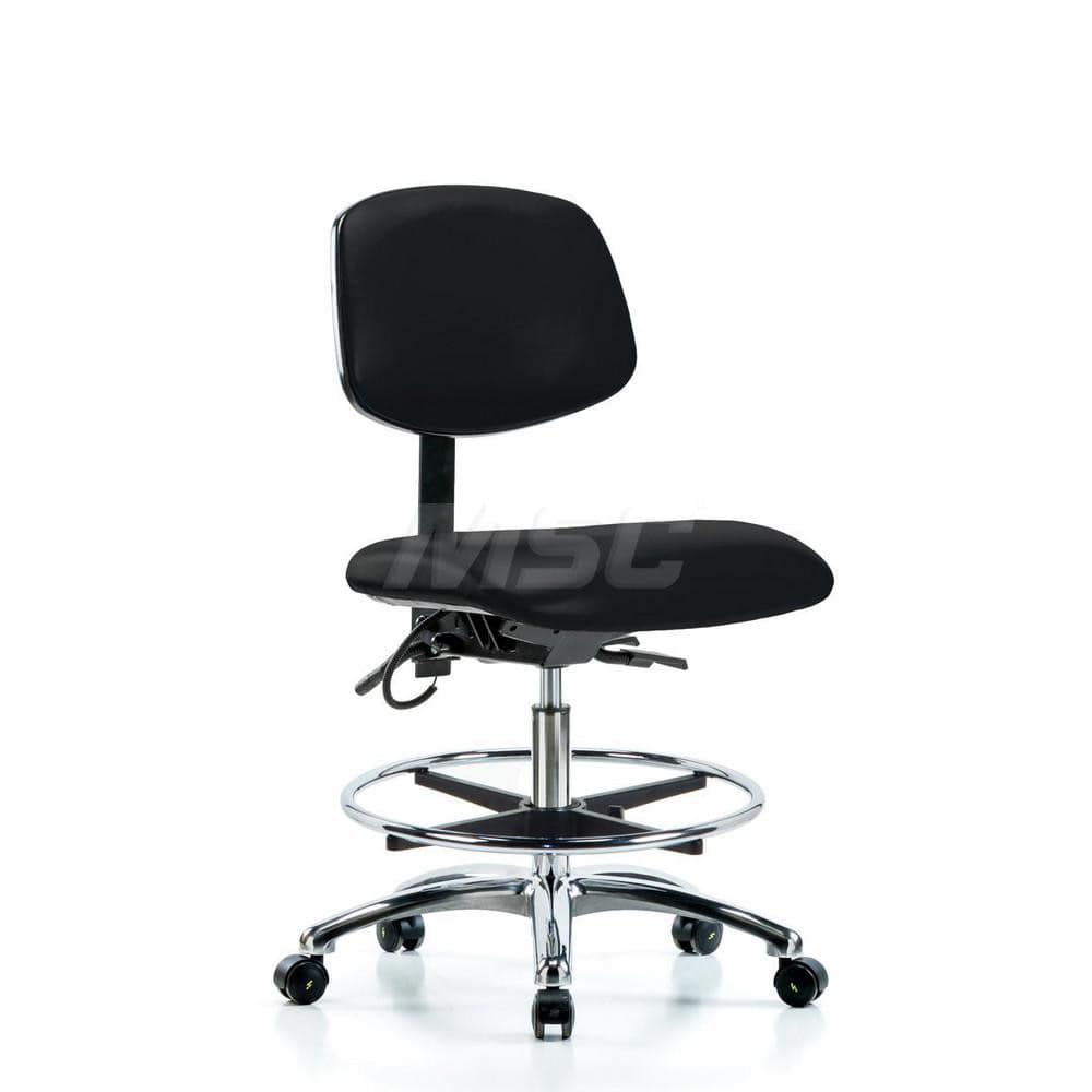 Task Chair: ESD Vinyl, Black MPN:MSC40689