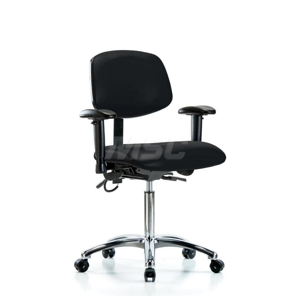 Task Chair: ESD Vinyl, Black MPN:MSC40701