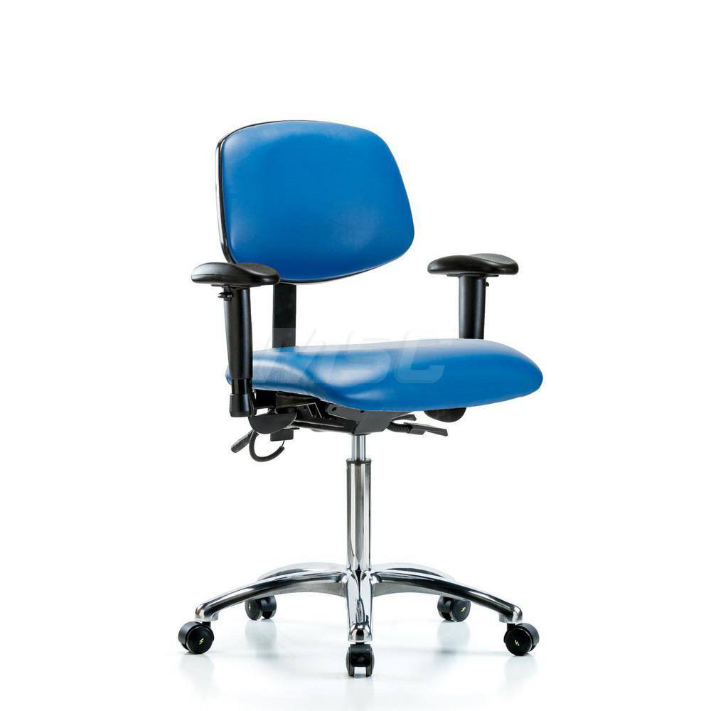 Task Chair: ESD Vinyl, Blue MPN:MSC40702