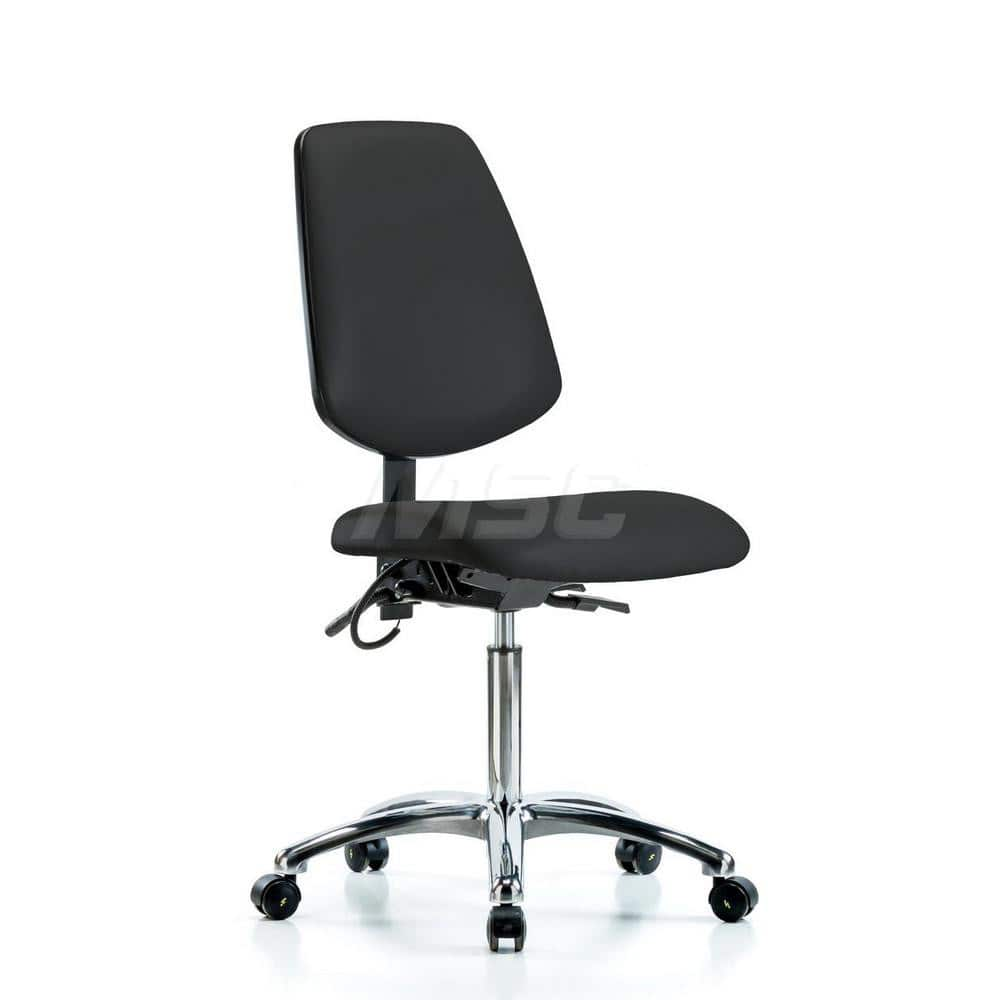 Task Chair: ESD Vinyl, Black MPN:MSC40725