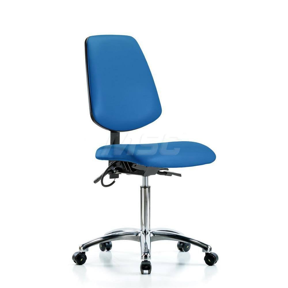 Task Chair: ESD Vinyl, Blue MPN:MSC40726